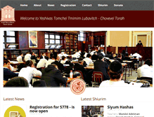 Tablet Screenshot of centralyeshiva.com